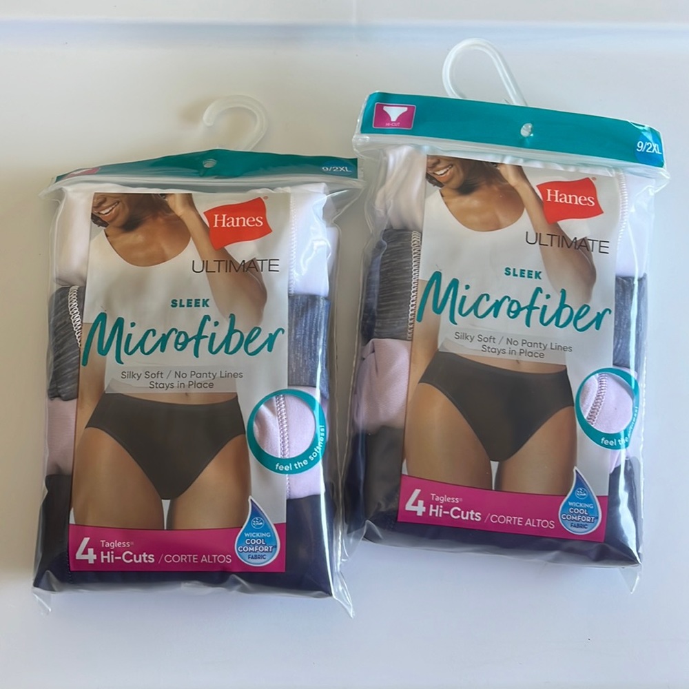 2 pack(8)Women’s 2xl Tagless brief Underwear